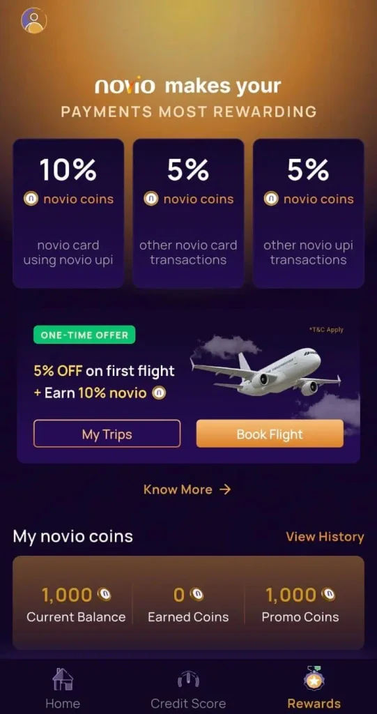 Novio-App-Rewards