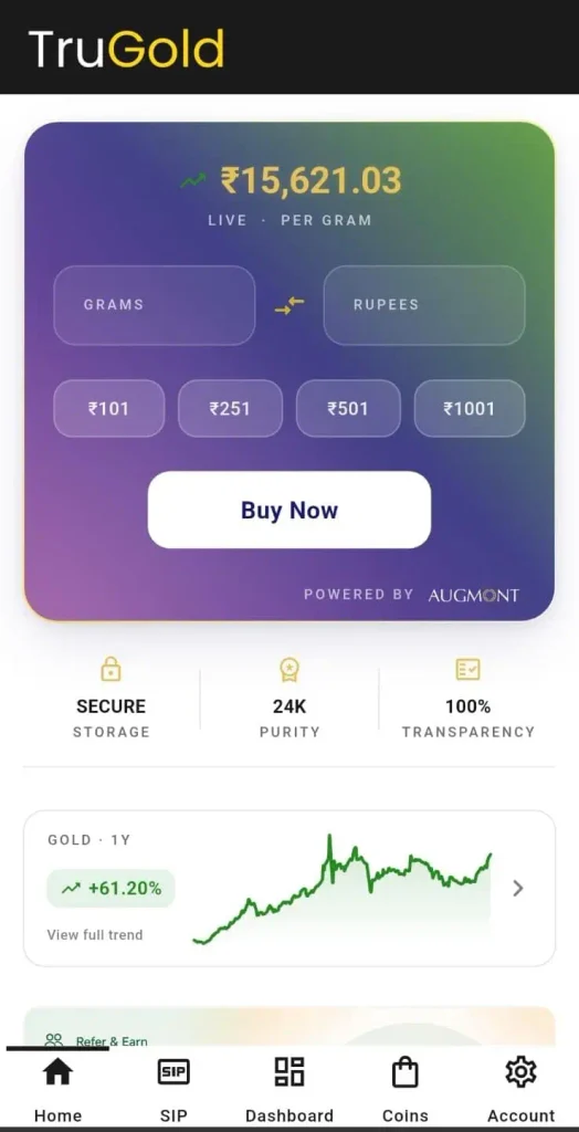 TruGold-App-Home